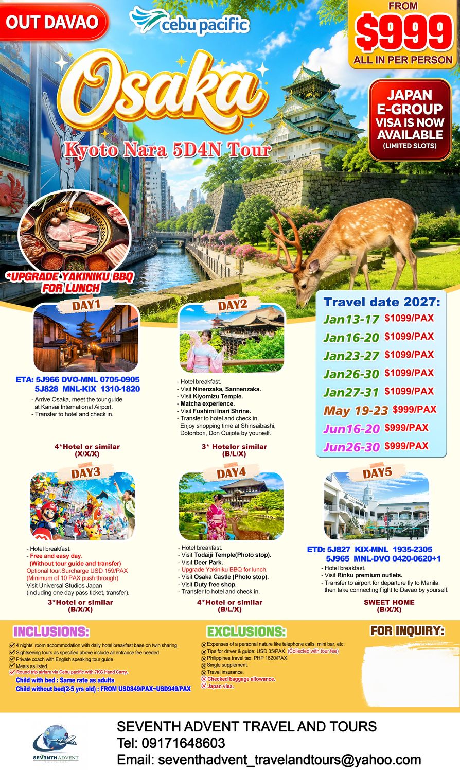 Japan tour poster 4