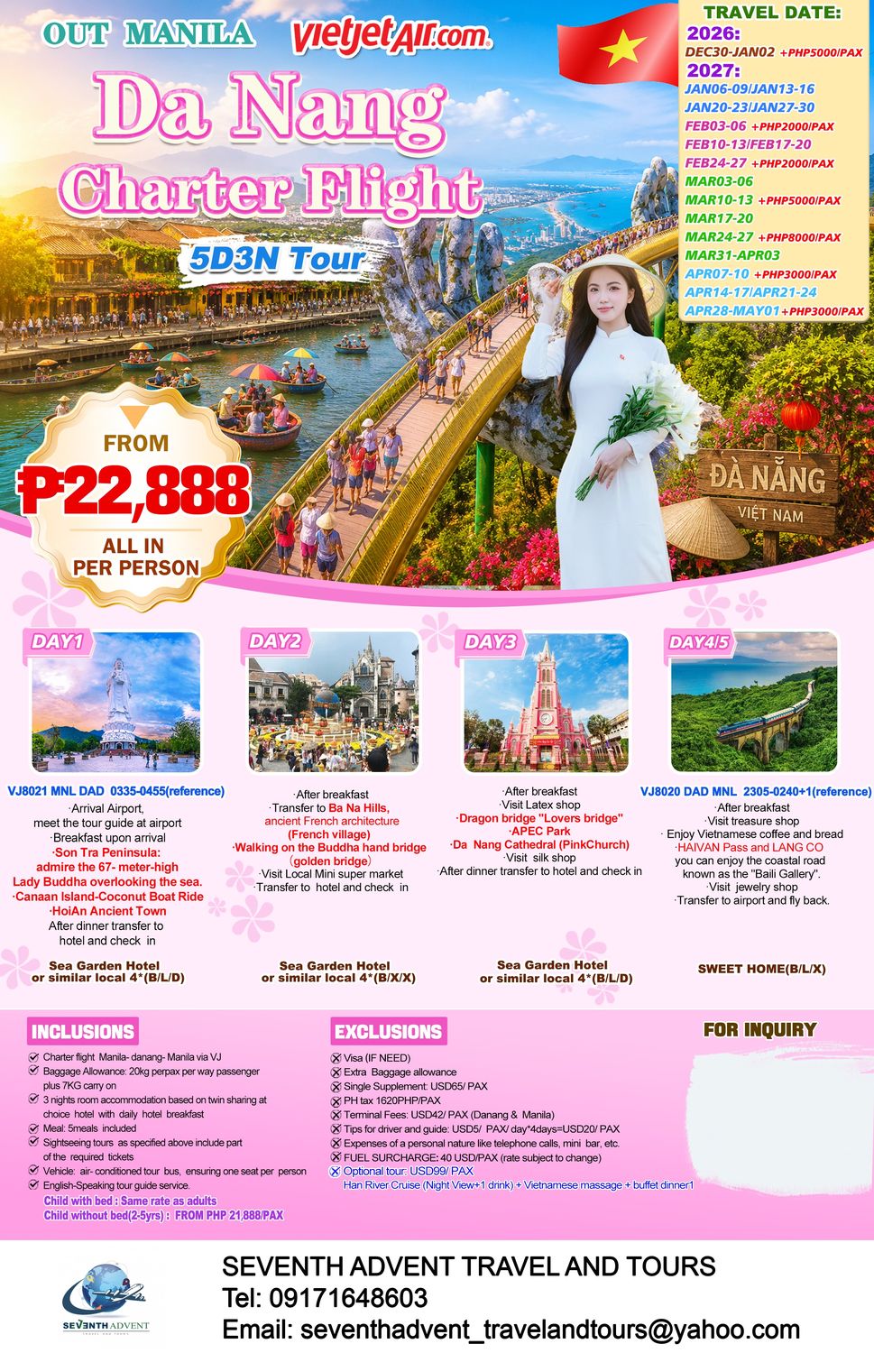 Vietnam tour poster 1