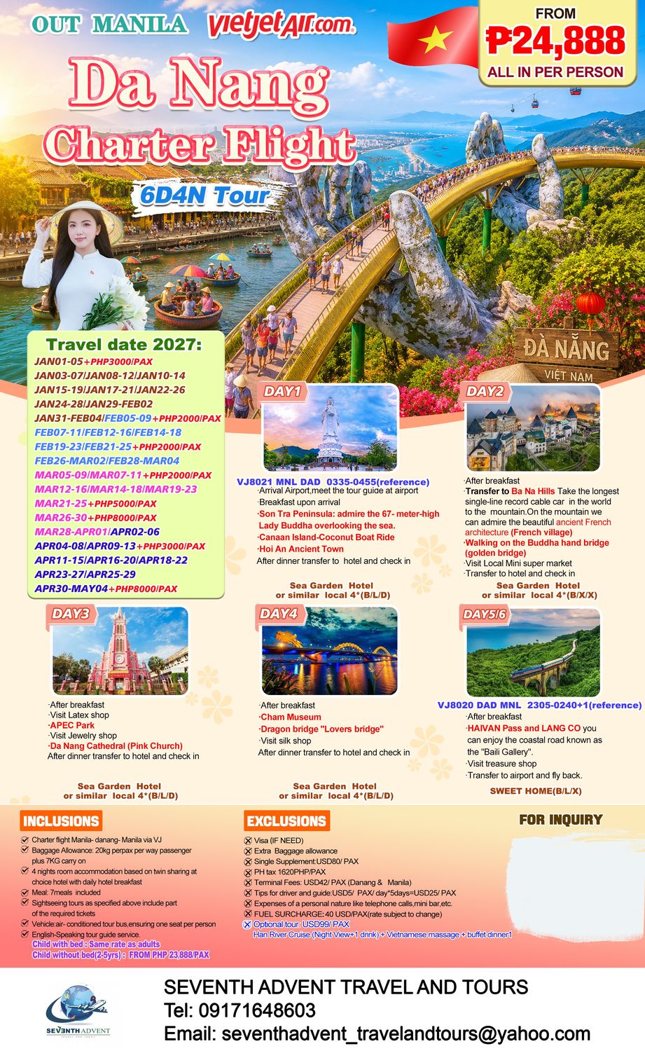 Vietnam tour poster 2