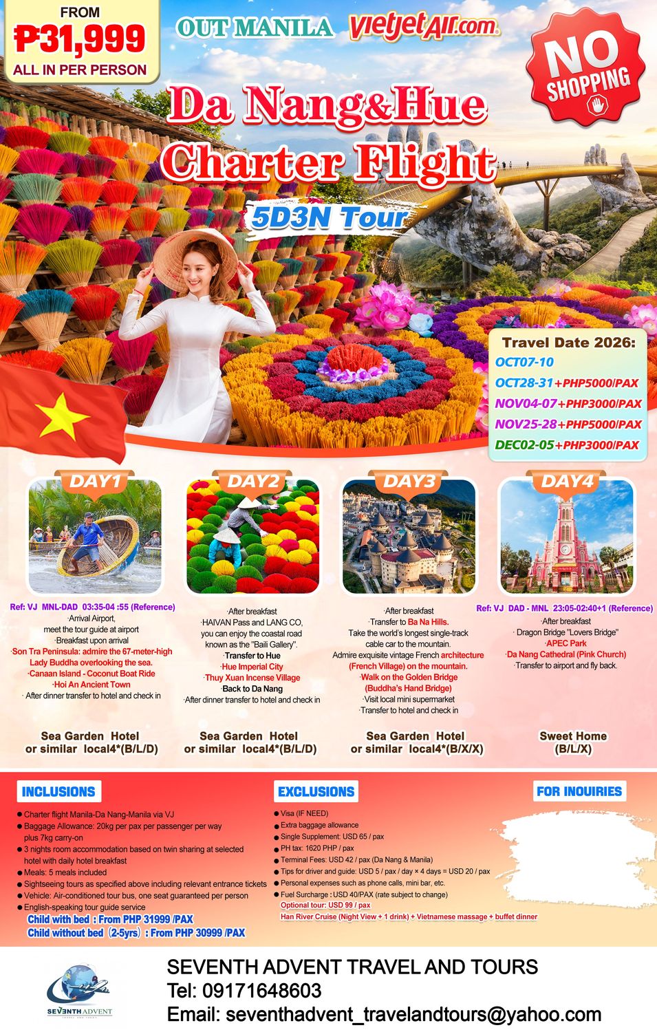 Vietnam tour poster 3