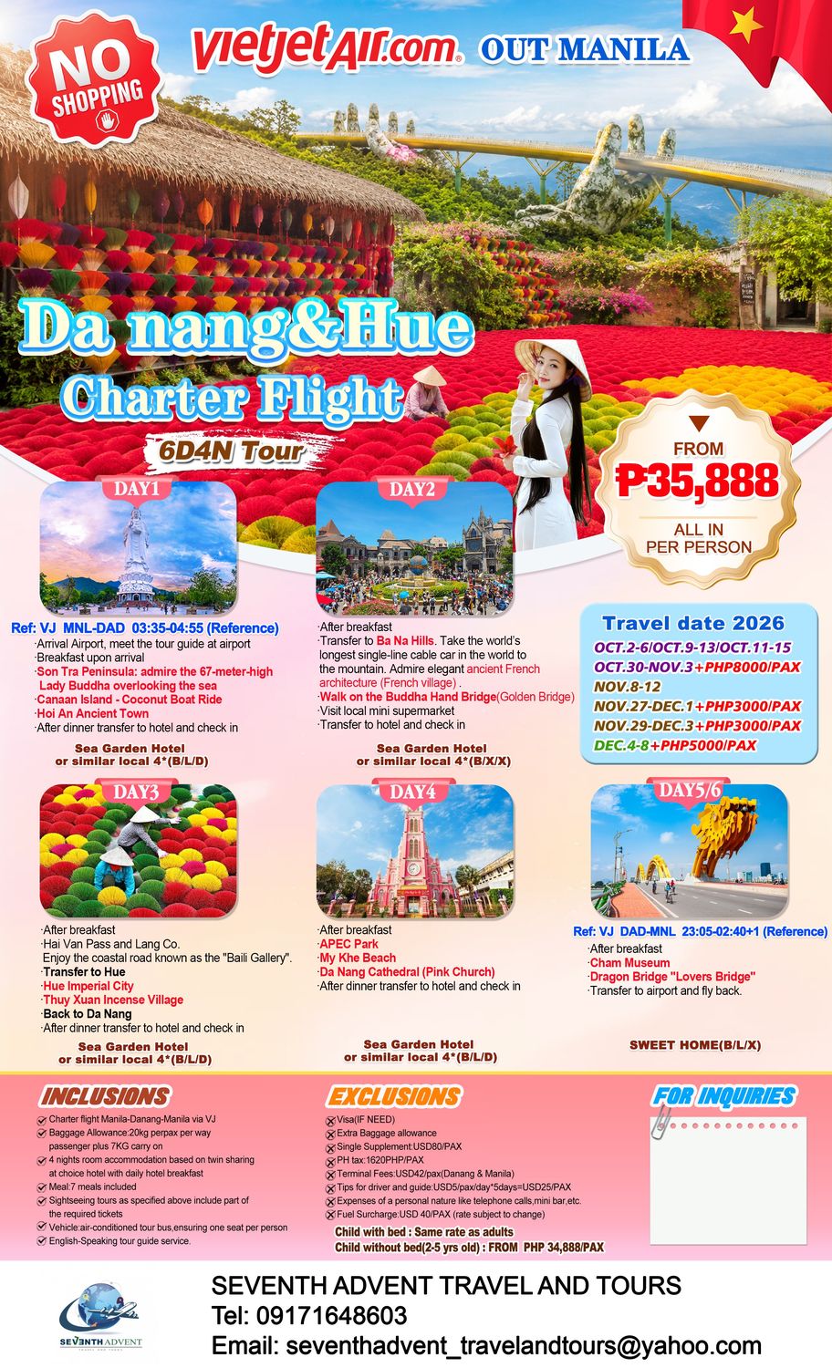 Vietnam tour poster 4